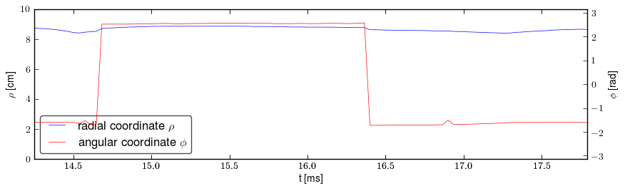 Plasma polar position